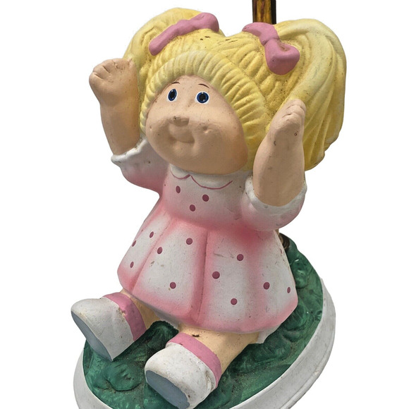 Vintage 1983 Cabbage Patch Kids Doll LAMP Original Appalachian Artworks WORKS